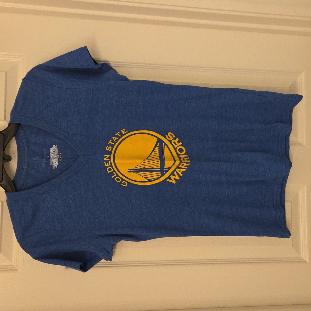 Fanatics Women's Golden State Warriors Blue T-Shirt Size M